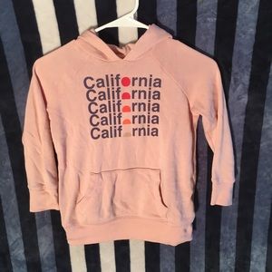 Women’s Pink Old Navy California Sweatshirt Hoodie - Small